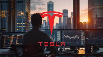 Tesla Aktie - Beitragsbild