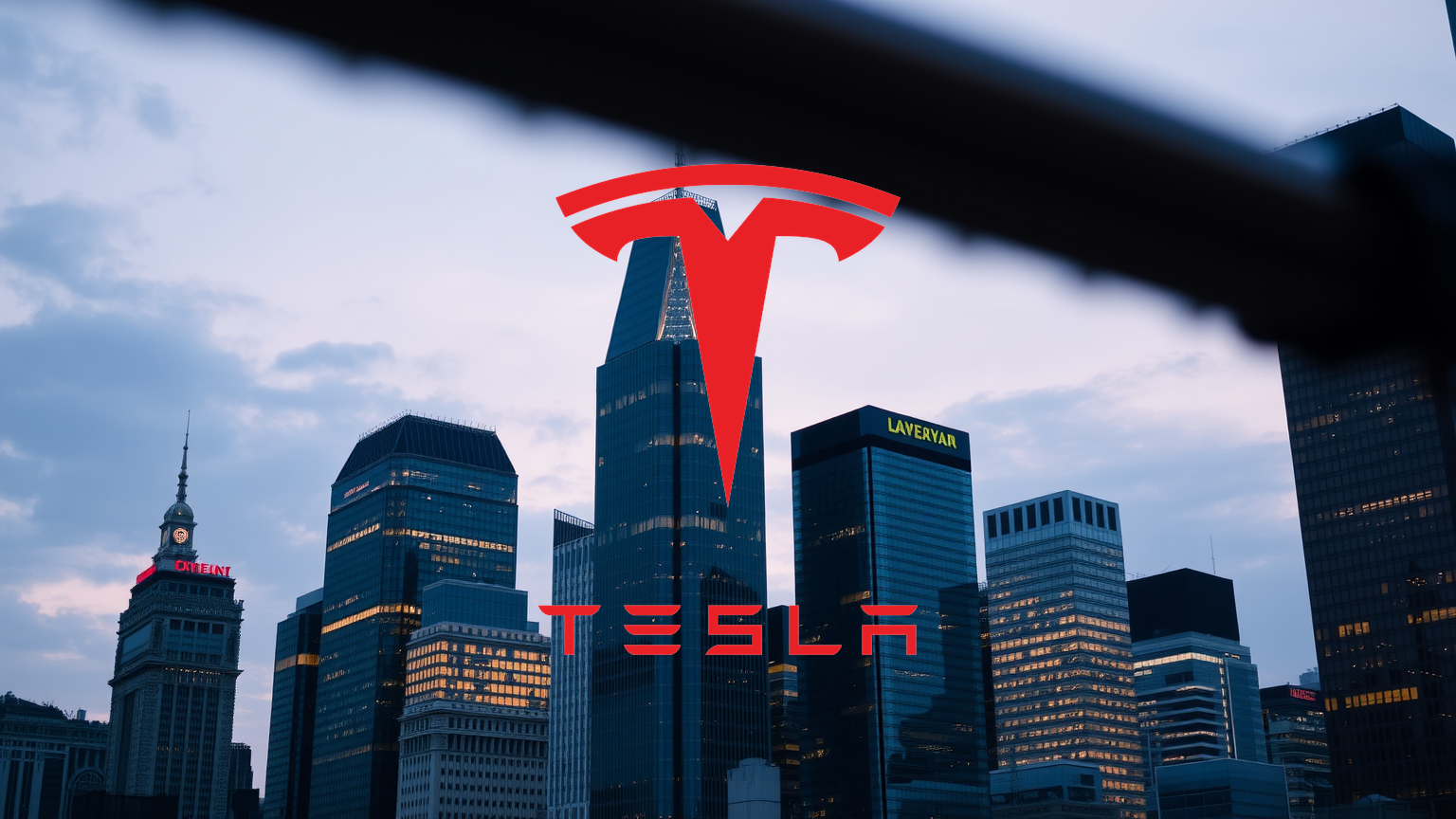 Tesla Aktie - Beitragsbild